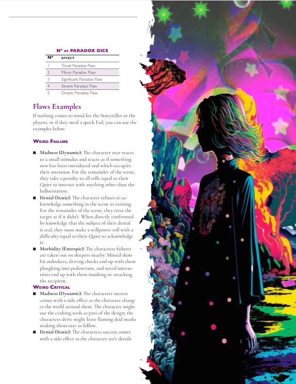 Imagem retirada com print do livro Mage The Ascension 5th edition.